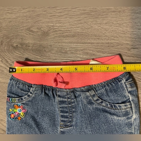 Y2K denim floral pants - Picture 4 of 5